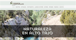 Desktop Screenshot of apartamentoshuertapelayo.com